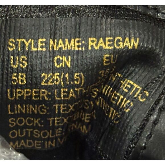 Kate Spade Raegan Shearling Lug Sole Lace-Up Suede Boots in Black NWOB Size 5B - Picture 8 of 8